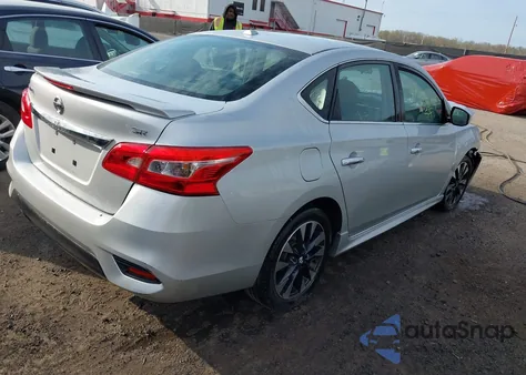 2017 Nissan Sentra Sr from USA, damaged, VIN 3N1AB7AP1HY254890